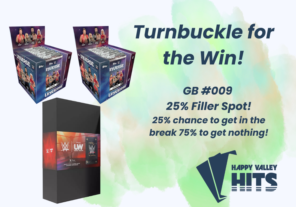 Turnbuckle for the Win!! GB #009 - 25% Fillers!