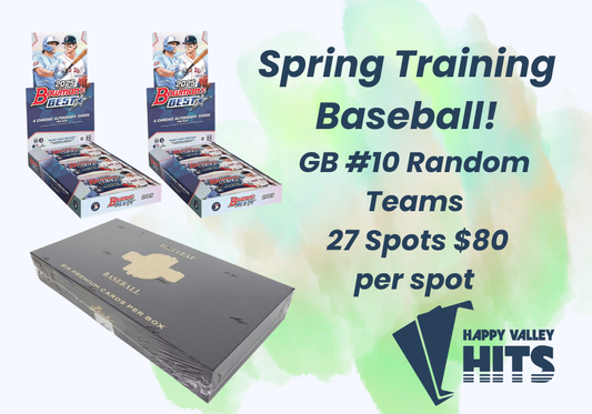 Spring Training Baseball! GB #10